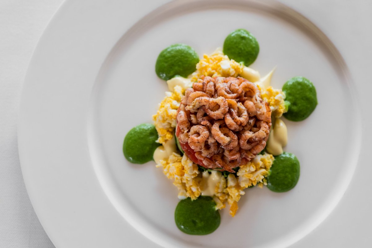 Ontdek de nieuwe kaart in Brasserie Albert. Proef onder andere van een echte Oostendse maaltijd: een cocktail van verse Oostendse grijze garnalen, gevist voor ons met de vissersboot 062 Dini. #thermaepalace