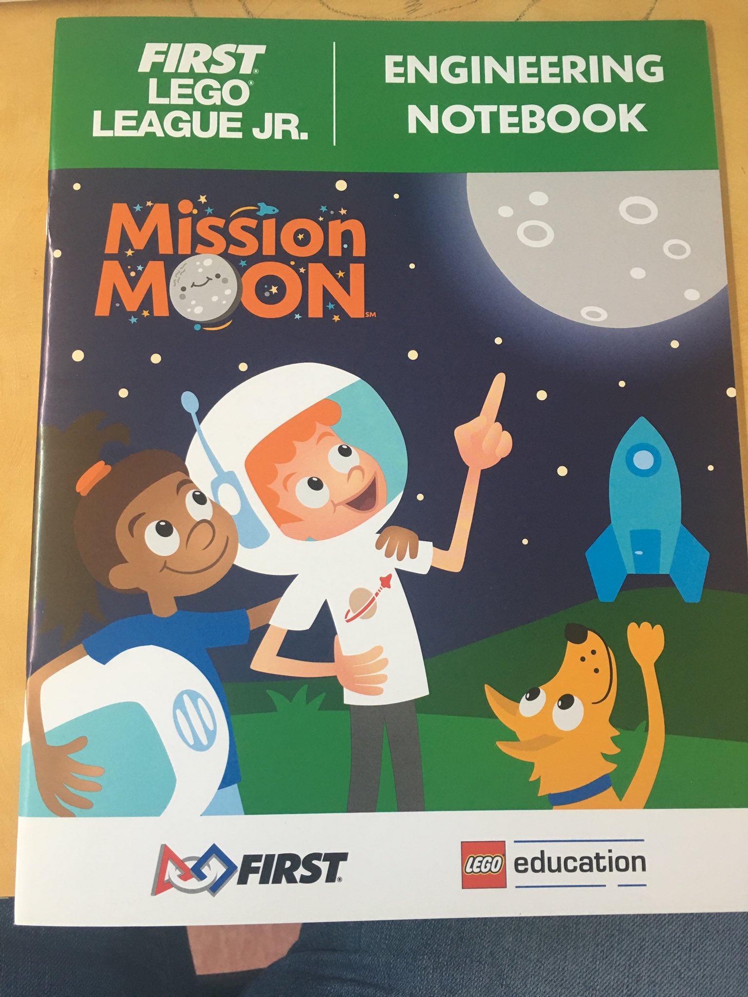 first lego league jr engineering notebook