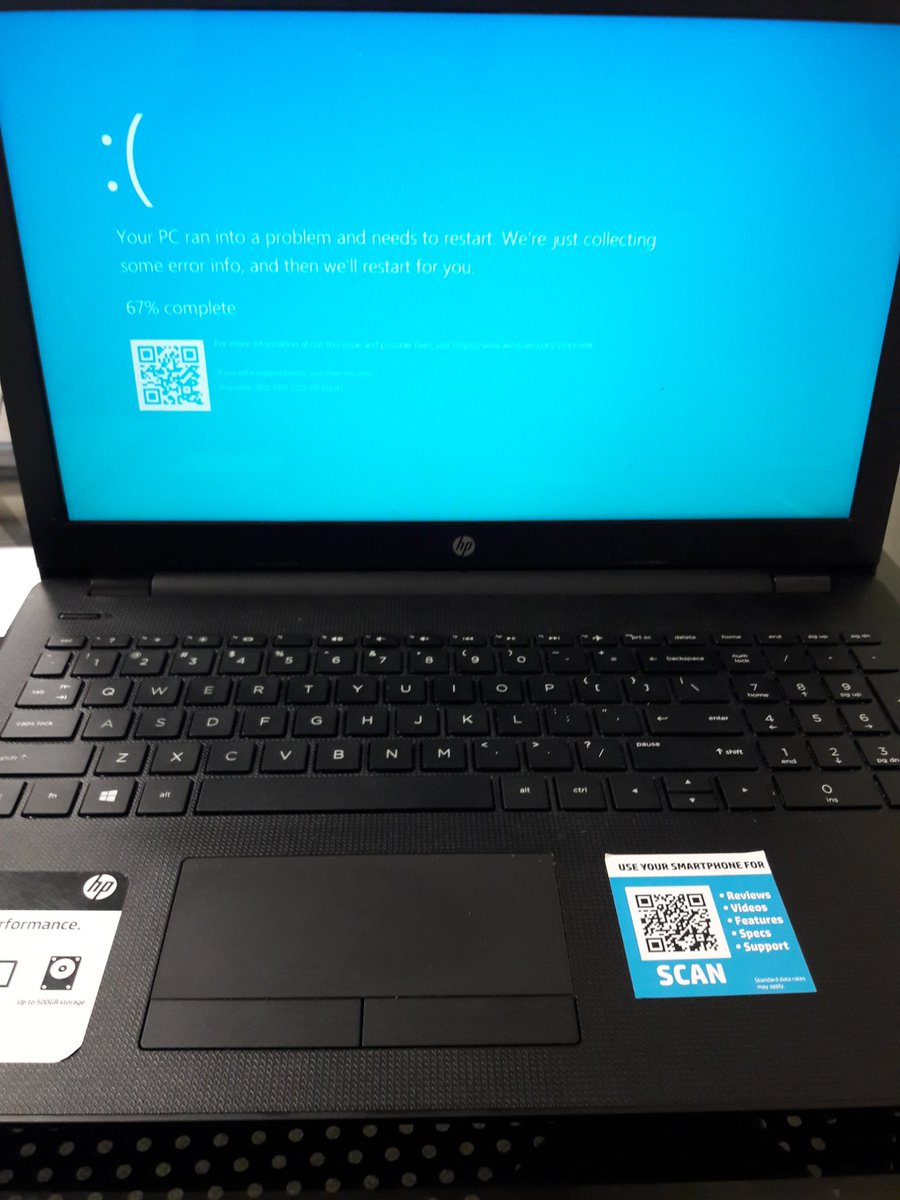 a_yo_ma's tweet photo. @HPSupport @HP whats up with these trash ass computers? This is my 2nd one in three months. https://t.co/hCXxfZYnQR
