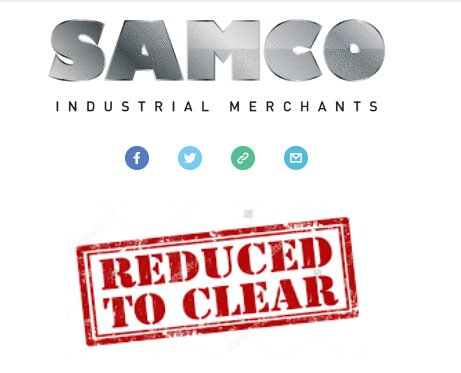 SamcoProducts's tweet photo. https://t.co/KqmDsHURDb

#Sale #Clearance #Safety https://t.co/wVlGoHjEWF