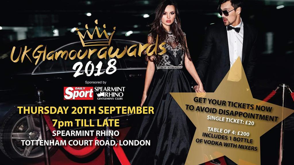 UK Glamour Awards 🇬🇧 on Twitter "Get your tickets for the 2018