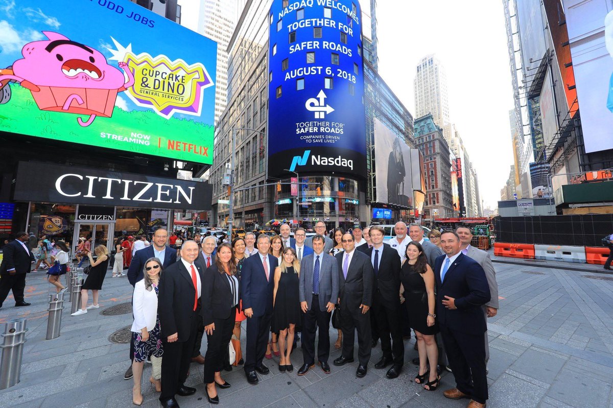 SherryCalkins's tweet photo. @Geotab proud to stand along this group of commercial experts as @TSRCoalition members improving Global Road Safety. Celebrate and join us in our work to improve #roadsafety! #RewriteTomorrow https://t.co/2SdNCUF2z4