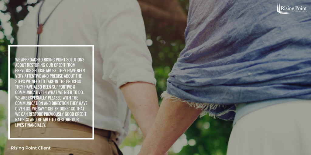 TheRisingPoint's tweet photo. We know life happens. We also know that some times it takes a village to pick up the pieces. We are happy to be apart of that village. #testimonialtuesday #risingpointsolutions #divorcesucks #creditrepair #credit #mortgage #realestate #wearehereforyou https://t.co/pxn8z8uEpn