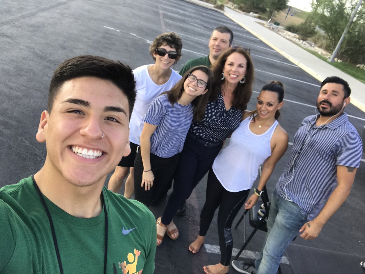 mjaphet's tweet photo. My @News4SA and @SAParksFitness peeps! We’re having more fun on #SALiving this morning at 10 talking @FitFamilySA . Tune in! https://t.co/EERqt60G3p