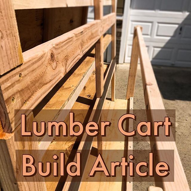 TheMakerEdge's tweet image. The DIY Rolling Lumber Cart build article is now live! Link in Bio!
It can store full sheets of plywood, full sized lumber flat, medium sized off-cuts in bins, and scraps on shelves. Let me know what you think. 
#lumbercart #buildarticle #shopproject #sh… ift.tt/2Of6kRI