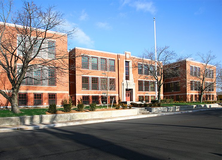 The School Street Residences located in Athol, MA was a historic renovation of the former Athol Junior High School! This project included exterior/interior historic restoration &amp; offers studio, one, &amp; two bedroom apartments for adults 55 years old &amp; over! <a href="/ICONArchBoston/">ICON Architecture</a>