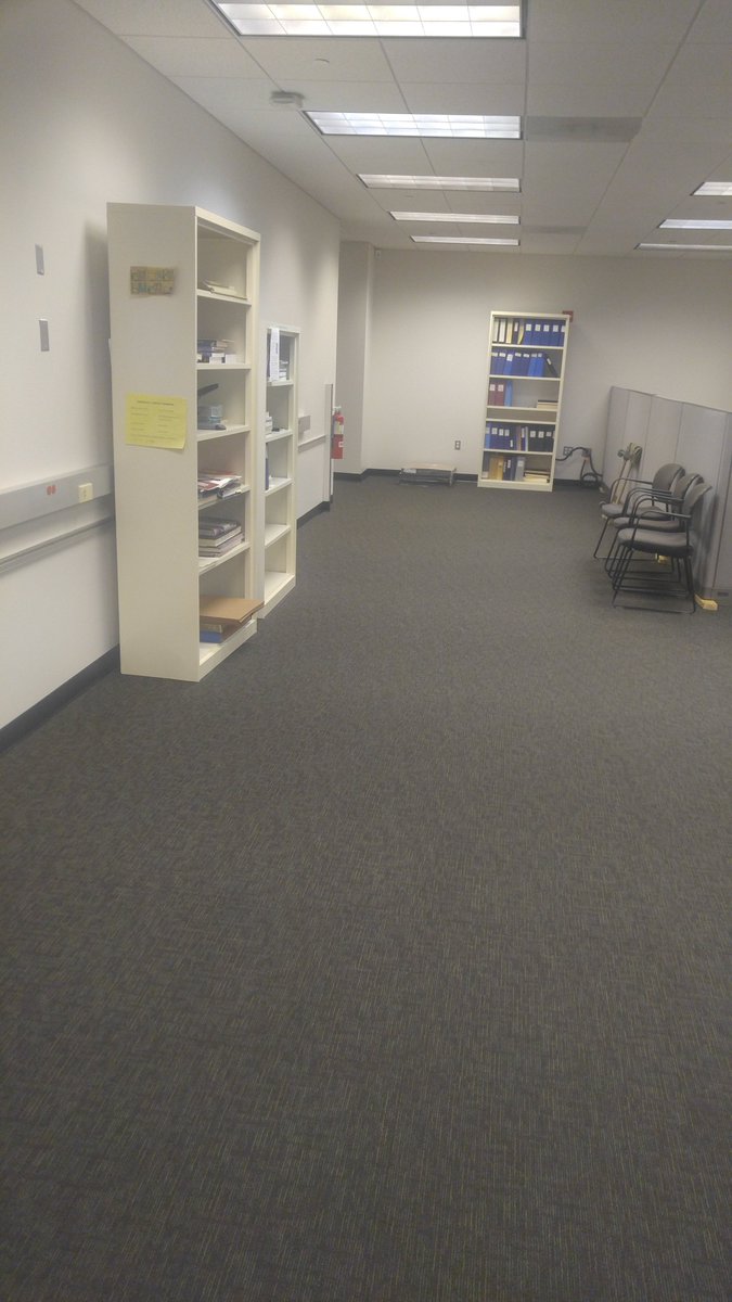 YaleEarthObs's tweet photo. The #YCEO is getting a facelift! New paint, new carpet, brand new workstations about to be installed. Working hard to be back up and running before fall semester. Stay tuned... #remotesensing #Yale #labupgrades https://t.co/aKRyVxSUiL