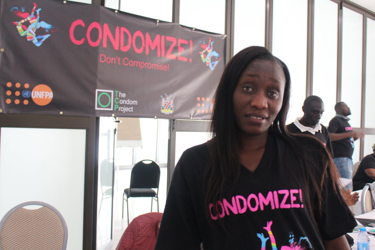 UNFPA_Namibia's tweet photo. BIG NO NO. โNever use cooking oil, lotion or saliva as a lube as they may cause condoms to break,โ Rosalia Shipindo #CondomizeCampaign
#SRHR
@afriyan_namibia
@NAPPANamibia https://t.co/zPp3PXYriI
