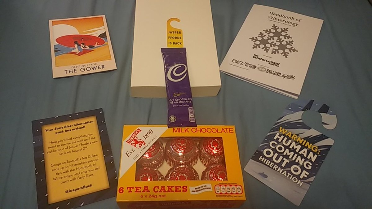 foldingwords's tweet photo. Awww this is so cute and also REALLY COOL!!! thank you again @hodderscape !! #jaspersback @jasperfforde https://t.co/5xKMnnJEAY