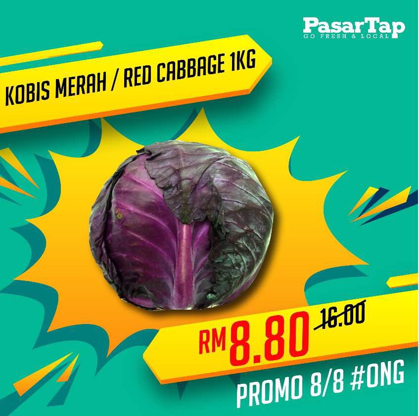 PasarTap's tweet photo. RM8.80 ong special just on 8/8 & 9/8. Get this now at https://t.co/iXo4QuNM6S
Limited stocks available! Hurry up! 🛒💨
#ONG #GoPasar #GoLokal #BeLokal #PasarPromo #OurPasar #PasarTap 👨🏻🌾 #Malaysia 🇲🇾 https://t.co/mvuGeUwcnw