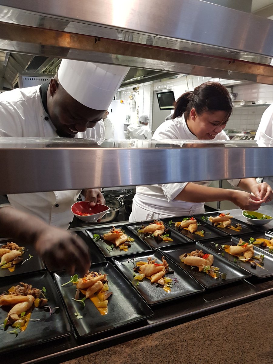LouisaHolst's tweet photo. Celebrating Women's Day with a delicious lunch prepared by Exec Chef Marlene Makinson & her team at Vigour&Verve #SunSquareCB @tsogosun #womensday #yum https://t.co/5a7xtO9A1r
