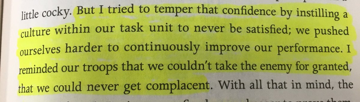 Coach_Bunting's tweet photo. #NeverSatisfied #ExtremeOwnership #CheckTheEgo @jockowillink https://t.co/zA5CECJ3Qx