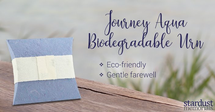 SDMemorials's tweet photo. Let them continue a journey - see some of our water burial urn options. Our Biodegradable Journey Urns can be placed in water where they float briefly, sink gracefully and gently breakdown over time. #greenburial #ecofriendly
https://t.co/UoRoGFngsb https://t.co/fTqmtnBICx