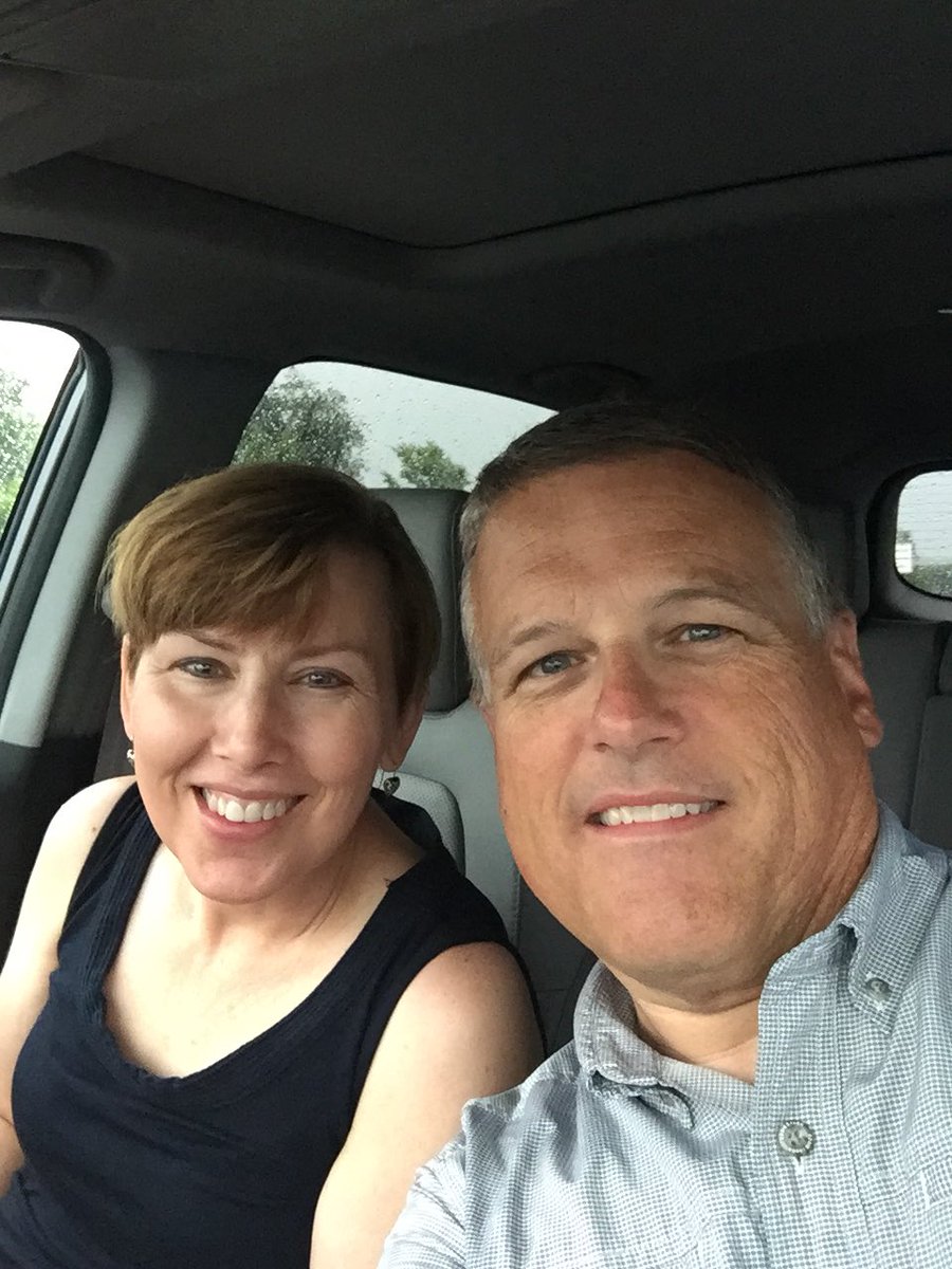 Who joins you to vote today? Jody and I ready to vote in today’s Kansas Democratic Primary #AroundTheThird #KS03