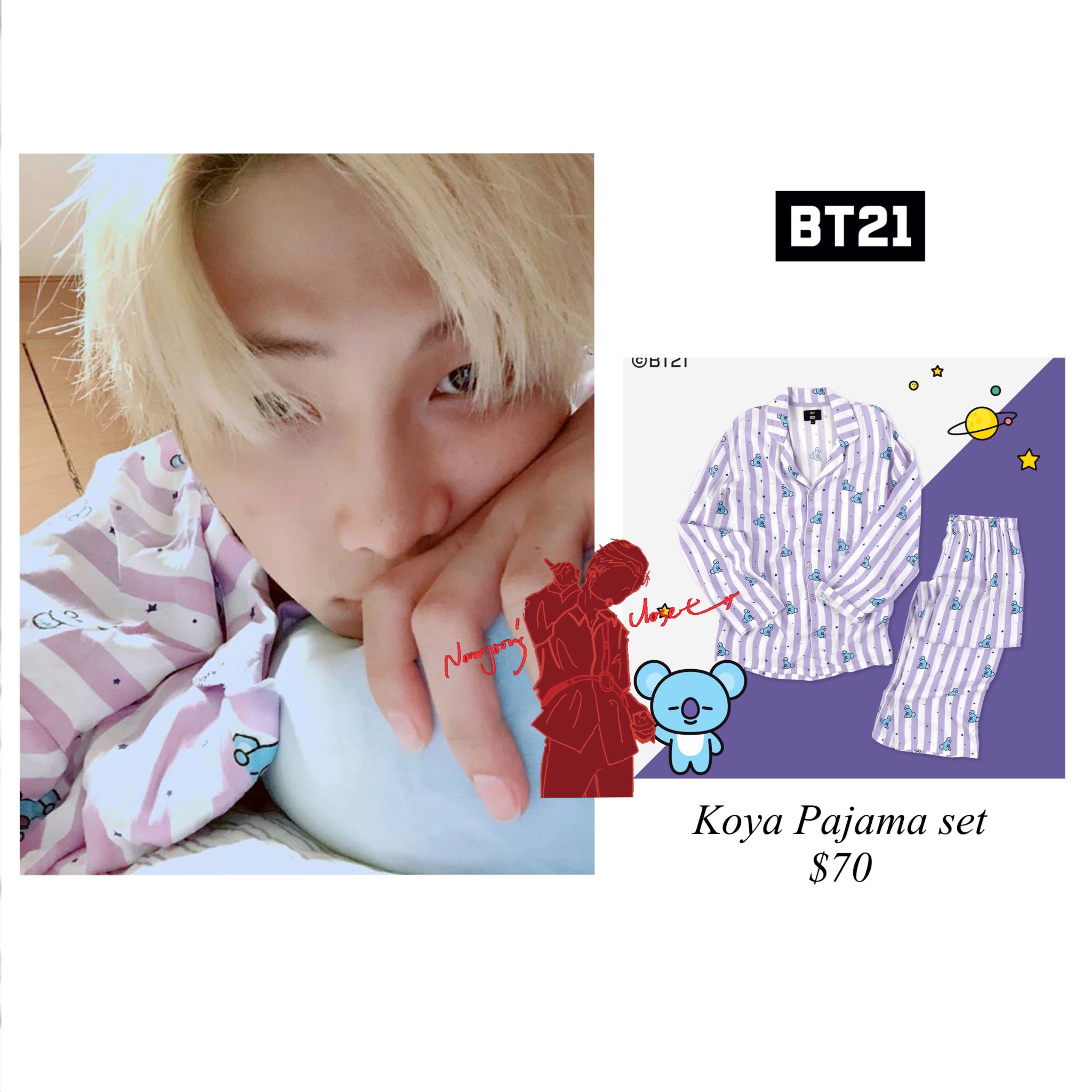 BTS CLOSET on X BTS twt Namjoon BT21 koya https t T4yyoGizrm X