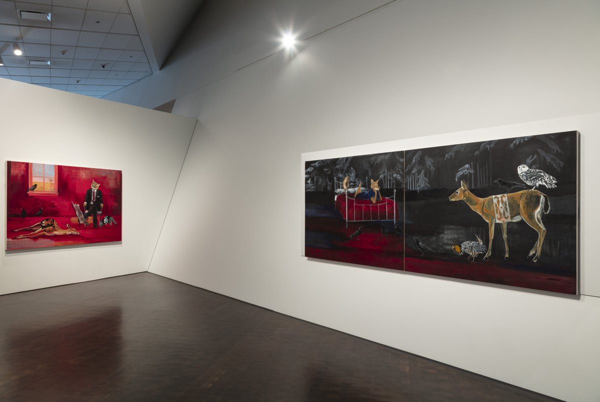 NOW OPEN | The next installment of "Eyes On," the #DenverArtMuseum's focused multi-year contemporary art series, features the work of Minnesota-based visual artist Julie Buffalohead (pictured) and Japan-based conceptual artist Shimabuku. More: bit.ly/2KORTlw