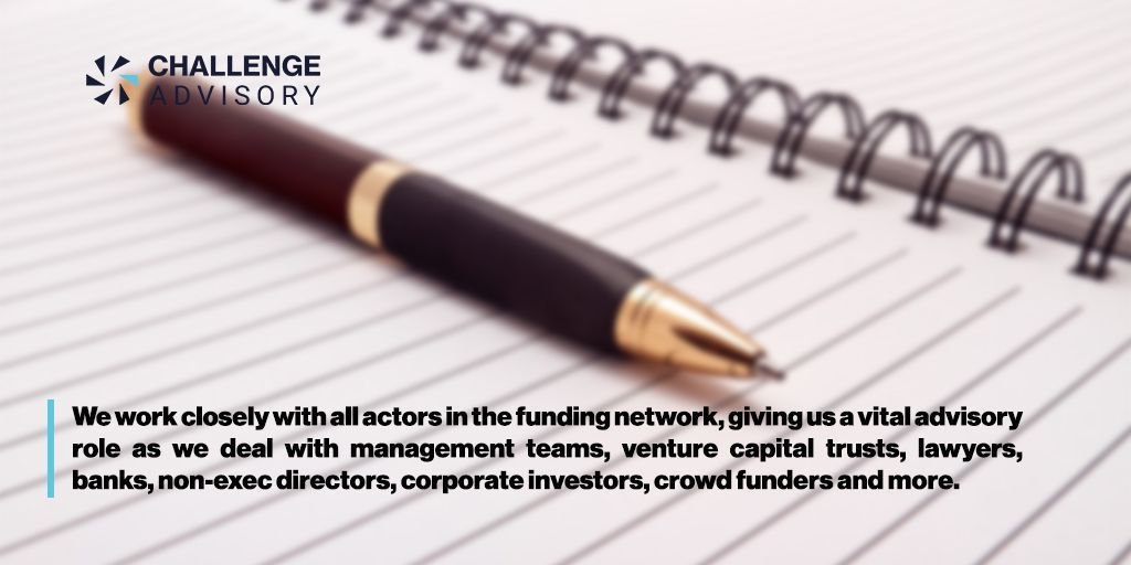 We work closely with all actors in the funding network, giving us a vital advisory role as we deal with management teams, venture capital trusts, lawyers, banks, non-exec directors, corporate investors, crowd funders and more.

buff.ly/2z5zal0

#DoGreatWork #Funding