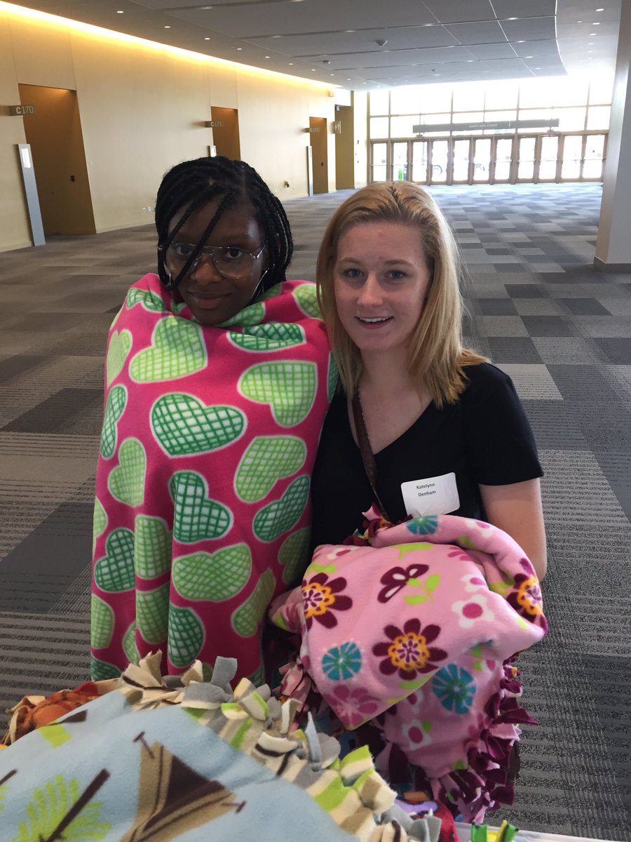 Twitter My Very Own Blanket Do You Have A Blanket You Wrap Up In To Comfort You Handing Out Blankets To Youth In Care At The Fostering Pathways To Success Conference