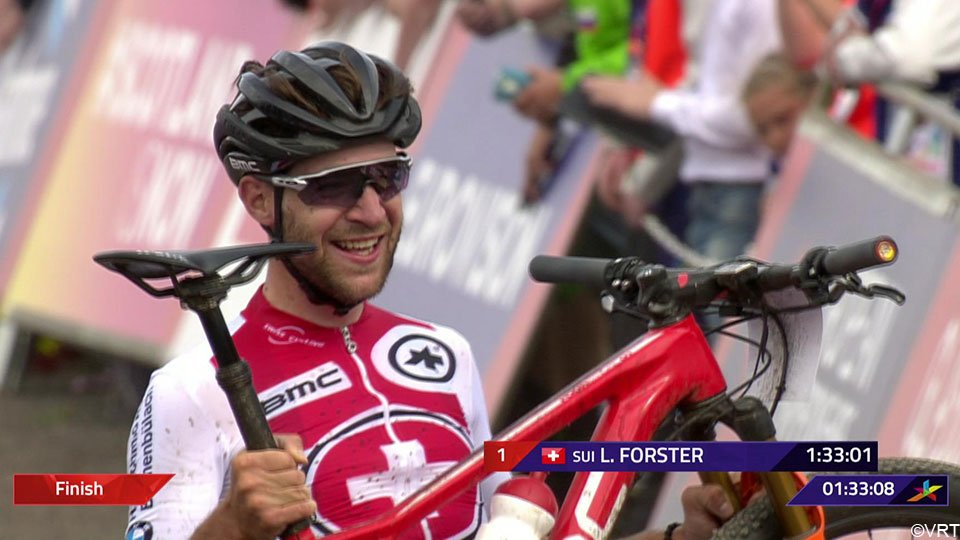 Sporza 🚴 on Twitter: "Lars Forster wint het EK ...