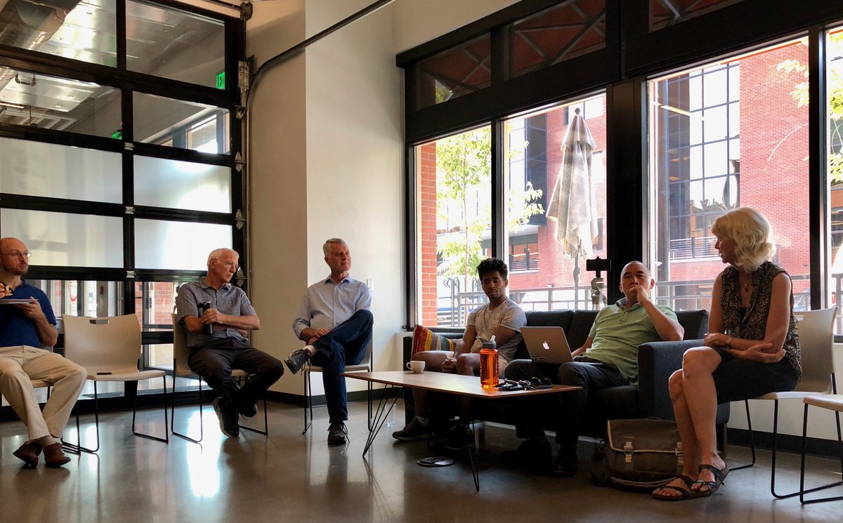 Spent our morning with @boulderocc talking all things #tech and #AI! We loved catching up on the latest news and hearing the different perspectives. #techtuesday