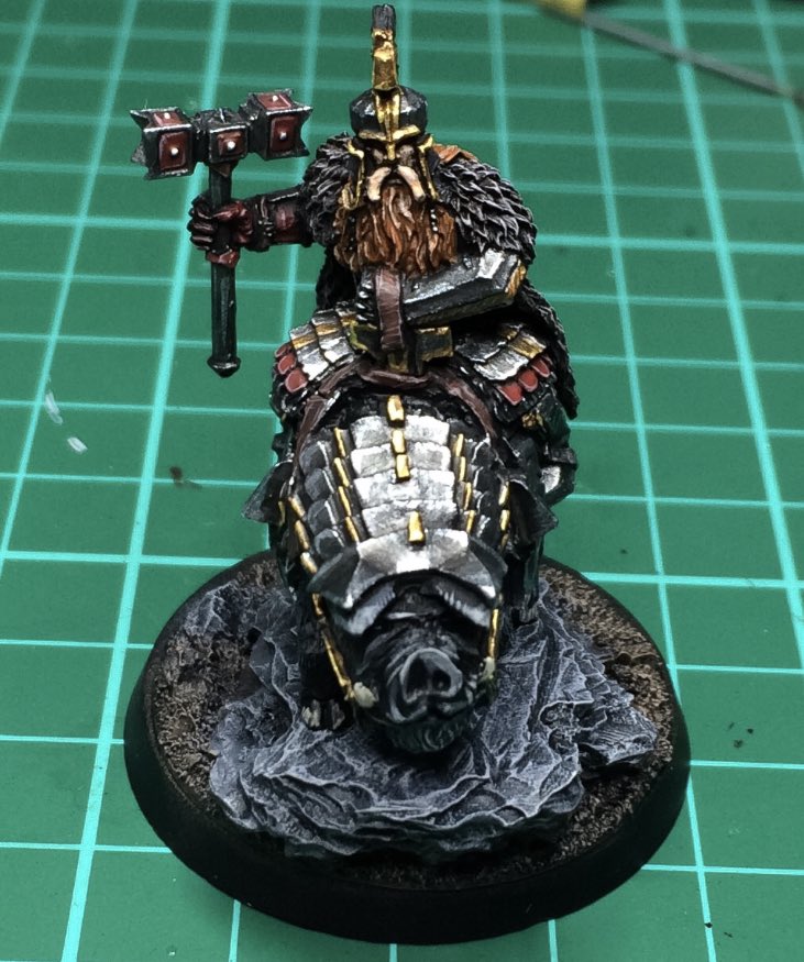 TheMiniNetwork1's tweet image. “..I’ll split his pretty head open!”           📸Credit: sendtheeighth.blogspot.com/2016/12/galler… #dain #ironhills #botfa #thorin #gandalf #thranduil #mesbg #MiddleEarth #dwarves #fantasy