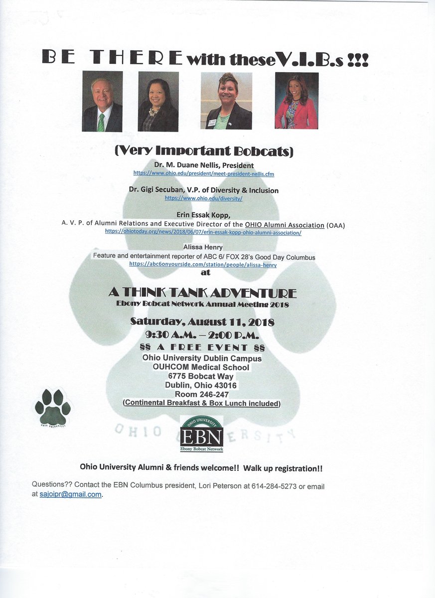cldavis222's tweet photo. EBN's Think Tank Adventure and Old School Party in Columbus!!  Four days to blast off!! @OHIO_BSCPB  @ouebonybobcats  @OHIOU_OURS  @OUOMSAR @OhioUMAPS  @brothersofphi  @Iotapsinupes  @OHIO_BSU  @BlackOUtwitr https://t.co/QWDySjIii9