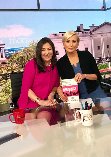 Dr. Tara Allmen, author of #Menopause Confidential, joins @MikaKYV365 Know Your Value's <a href="/morningmika/">Mika Brzezinski</a> to share advice on how midlife women can maintain their overall health through the menopause transition, starting with perimenopause. <a href="/NBCNewsHealth/">NBC News Health</a> nbcnews.com/know-your-valu…