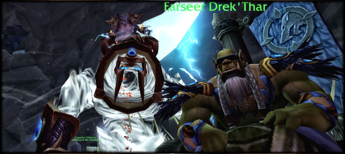 Imperious0212's tweet image. ★ #Shaman's #ClassMount has arrived!
★ #Farseer's #RagingTempest!
❖ This is #Farseer Drek'Thar #DrekThar
#Warcraft