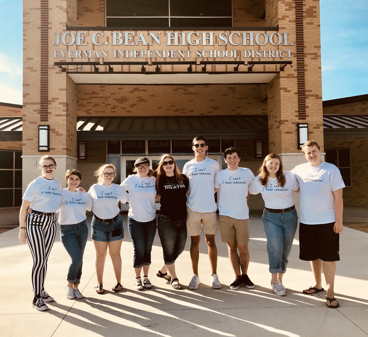 AzleDrama's tweet photo. Attending Texas Thespian Leadership Camp today...drama students turn out some of the best leaders! @Texas_Thespians @schooltheatre @azleisd #azleISDway #itstroupe607 https://t.co/7vWW33LKEP