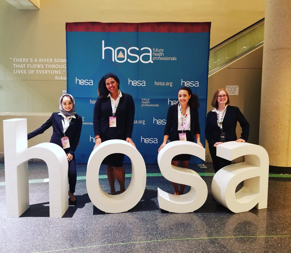 JELCC's tweet photo. Some of our students stayed hard at work over the Summer. Here are a few of our awesome Dental Assisting students at the International Leadership Conference in Dallas. https://t.co/AsiOsI3vPS
