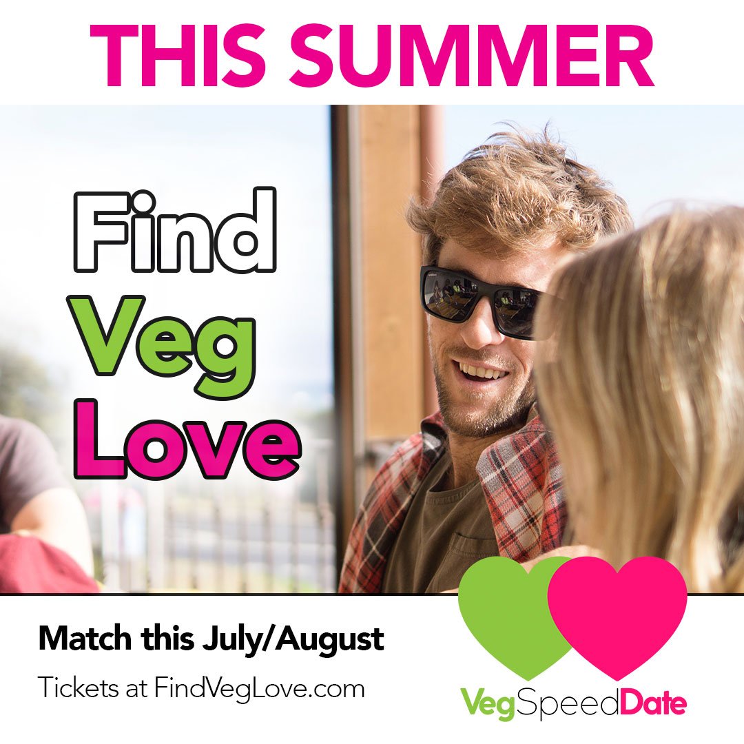 FindVegLove's tweet photo. 💑 80% SOLD OUT: DC Veg Speed Date on Thursday - ticket link inside https://t.co/OKvq4j4SRR #DCvegan #DCveg #findveglove #summerlove #vegansingles #vegan #vegspeeddating https://t.co/dNM1l5DJtS