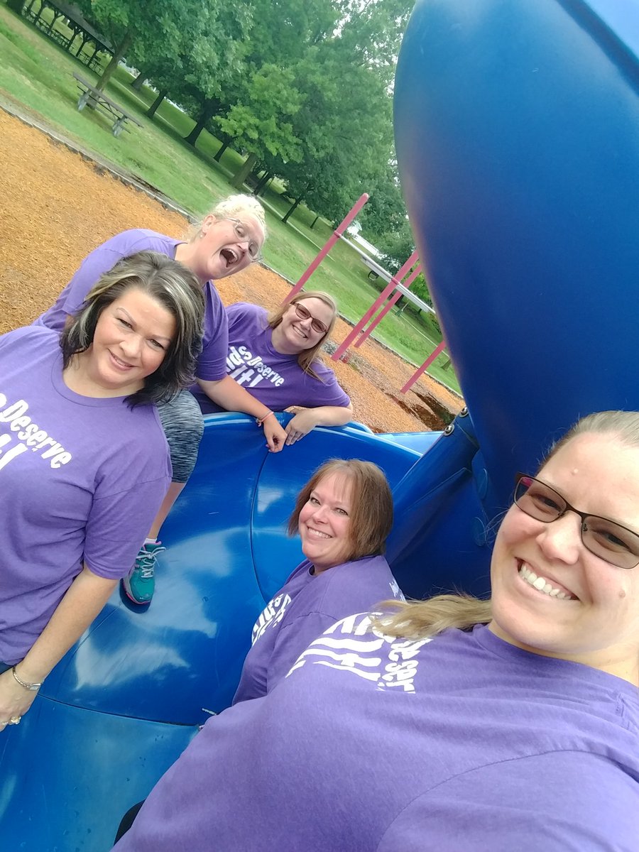HallSmileWay's tweet photo. #playground #dewey45 #purpleteamrocks https://t.co/I6Mx33w8K0