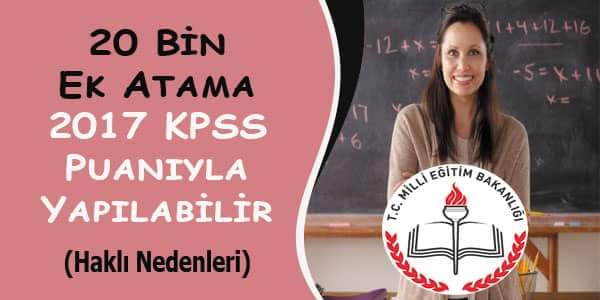 #Ek20BinAtamaTakvimiMeb

100 gün içinde yapılacak 20 bin öğretmen ataması takvimi bir an önce açıklanmalı ve 2017 KPSS puanlarıyla adil bir şekilde dağıtılmalıdır.
@RT_Erdogan <a href="/ikalin1/">İbrahim Kalın</a> <a href="/hasandogan/">Hasan Doğan</a> <a href="/ziyaselcuk/">Ziya Selçuk</a> @hmzaydg @TalipGeylan <a href="/_aliyalcin_/">Ali YALÇIN</a> <a href="/alper_ogretici/">Mehmet Alper ÖĞRETİCİ</a>