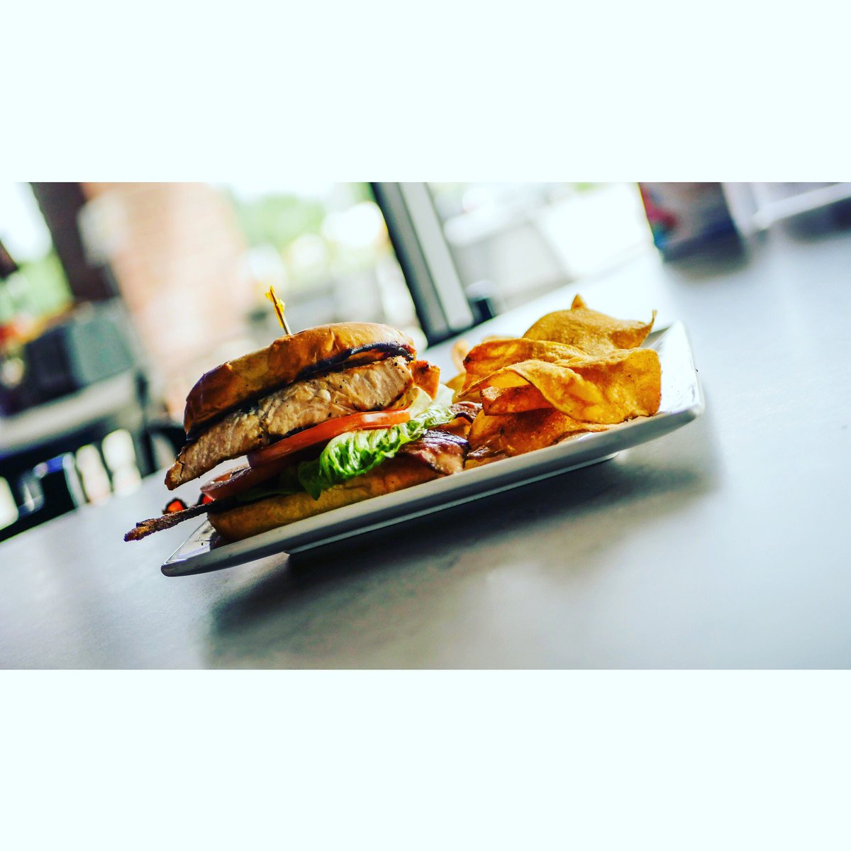 LegendsOn54's tweet photo. 😃 Its Free Sample Tuesday!👌 This week we’re featuring our delicious Salmon BLT! When you dine with us today you’ll be able to try this awesome sandwich for free! You won’t be disappointed! #Legendary https://t.co/m1Y3J72pfX