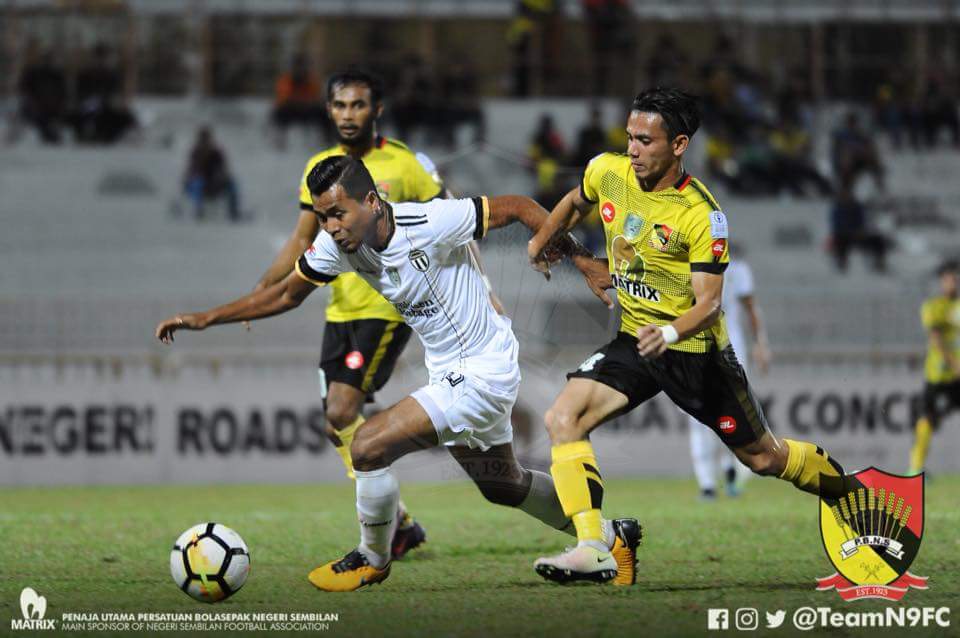 TeamN9FC's tweet image. Negeri Sembilan tewas 0 - 1 kepada pelawat, TFC II, dalam aksi sulung Challenge Cup 2018 yang berlangsung sebentar tadi.

❤️🖤💛
#NegeriSembilan
#HobinJangHobin
#PoweredByMatrix
