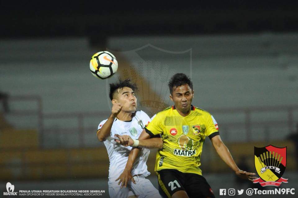 TeamN9FC's tweet image. Negeri Sembilan tewas 0 - 1 kepada pelawat, TFC II, dalam aksi sulung Challenge Cup 2018 yang berlangsung sebentar tadi.

❤️🖤💛
#NegeriSembilan
#HobinJangHobin
#PoweredByMatrix