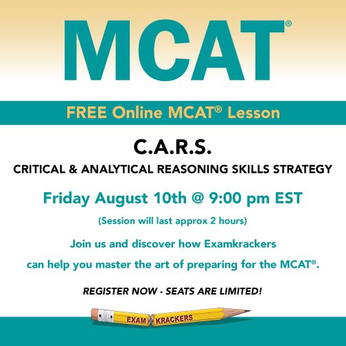 Examkrackers MCAT NY tweet media