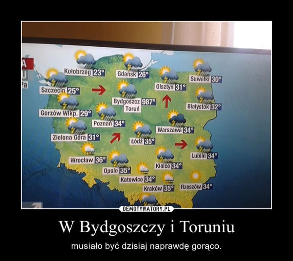 Nie żebym narzekała, że było ciepło, bo będzie jeszcze cieplej...
#Toruń #Bydgoszcz 😂😂😂😂