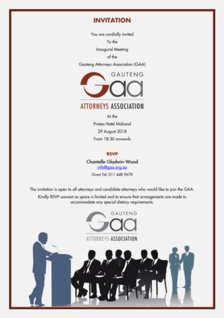 JAA_RSA's tweet photo. #Attorneys #Lawyers #Advocates
The Johannesburg Attorneys' Association is joining forces with the Pretoria Attorneys' Association to form the Gauteng Attorneys' Association. https://t.co/nuIhfJYozx