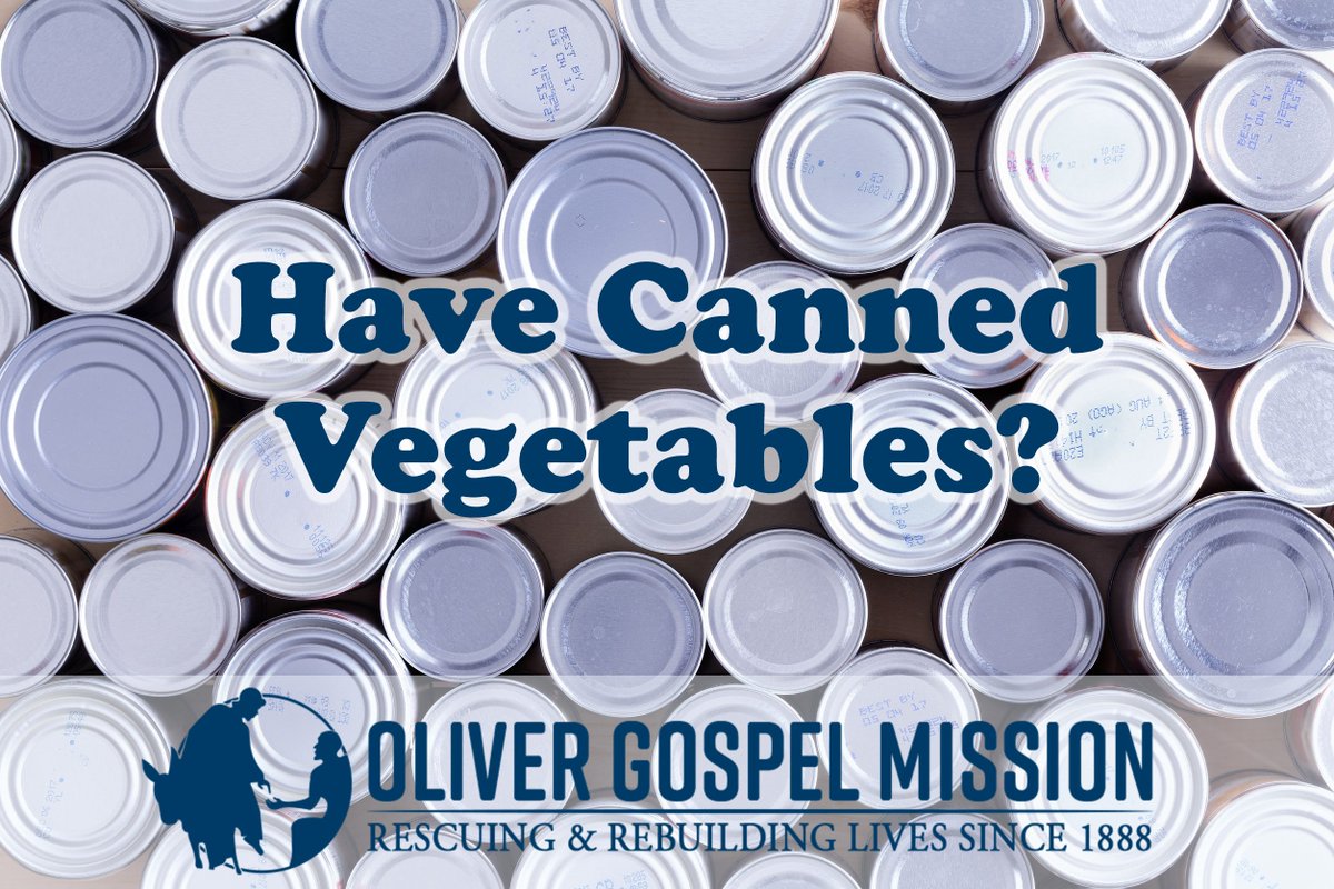 Looking for an easy way to help? We are looking for donations of canned vegetables.