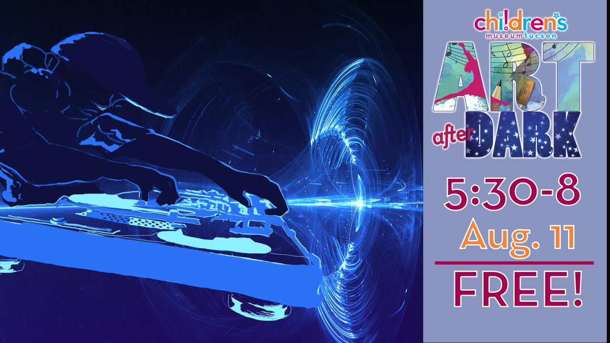 TucsonHHfest's tweet photo. FREE EVENT! THIS SATURDAY!

The Tucson Hip Hop Festival is partnering with @ChildMuseumTuc to give a free DJ workshop for Kids! Spread the word to your family and friends.

*Keep in mind: To attend this event, you must be accompanied by a child.

https://t.co/ufcCGoFzZH

#THHF18 https://t.co/F84nlmajg3