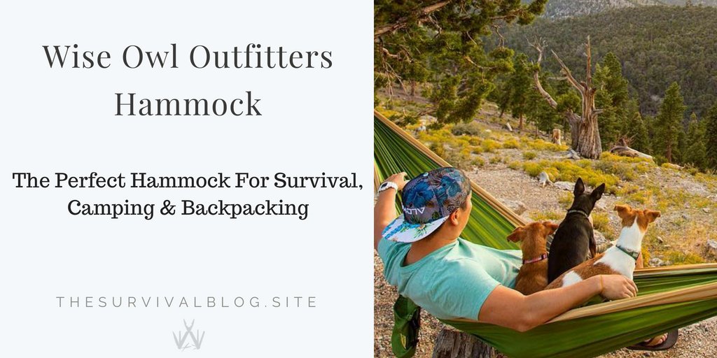 Wise Owl Outfitters Hammock | #survival #hammocks #prepping | bit.ly/2vNaXuR