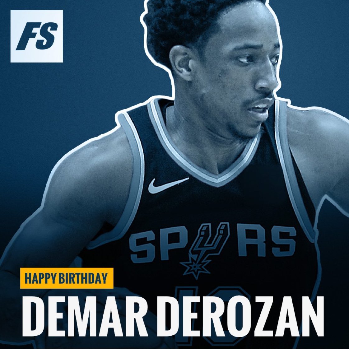 Happy Birthday to the San Antonio Spurs newest superstar, DeMar DeRozan... 