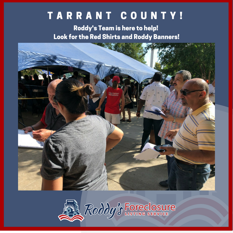 Tarrant County is LIVE! Do not forget to seek out our team for help for all of your questions!