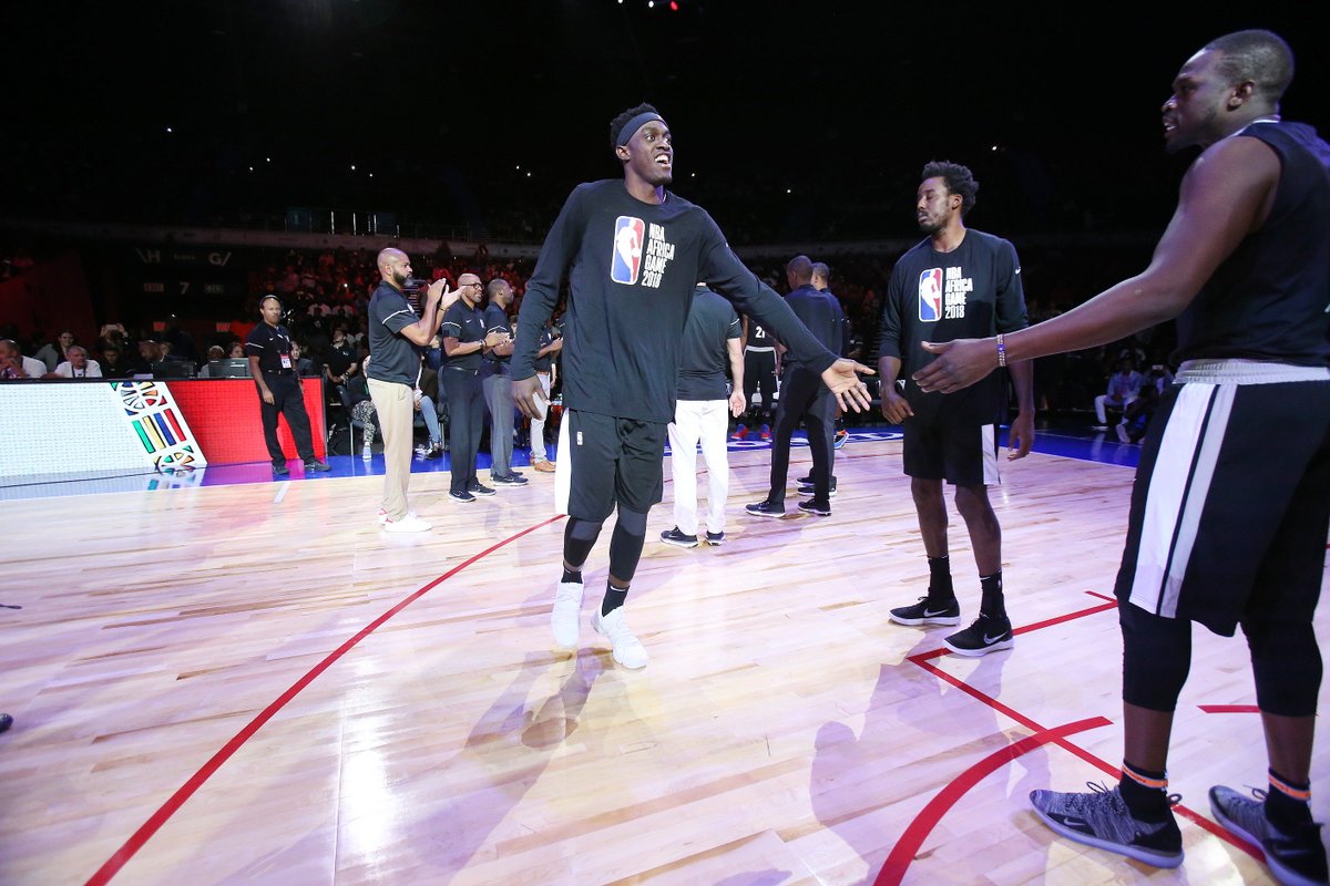 Raptors's tweet photo. This weekend was all about the love of the game. #NBAAfricaGame 

@stackmack ✍🏽 » https://t.co/FZ4iSfiLLG https://t.co/6k4tGBOtWd