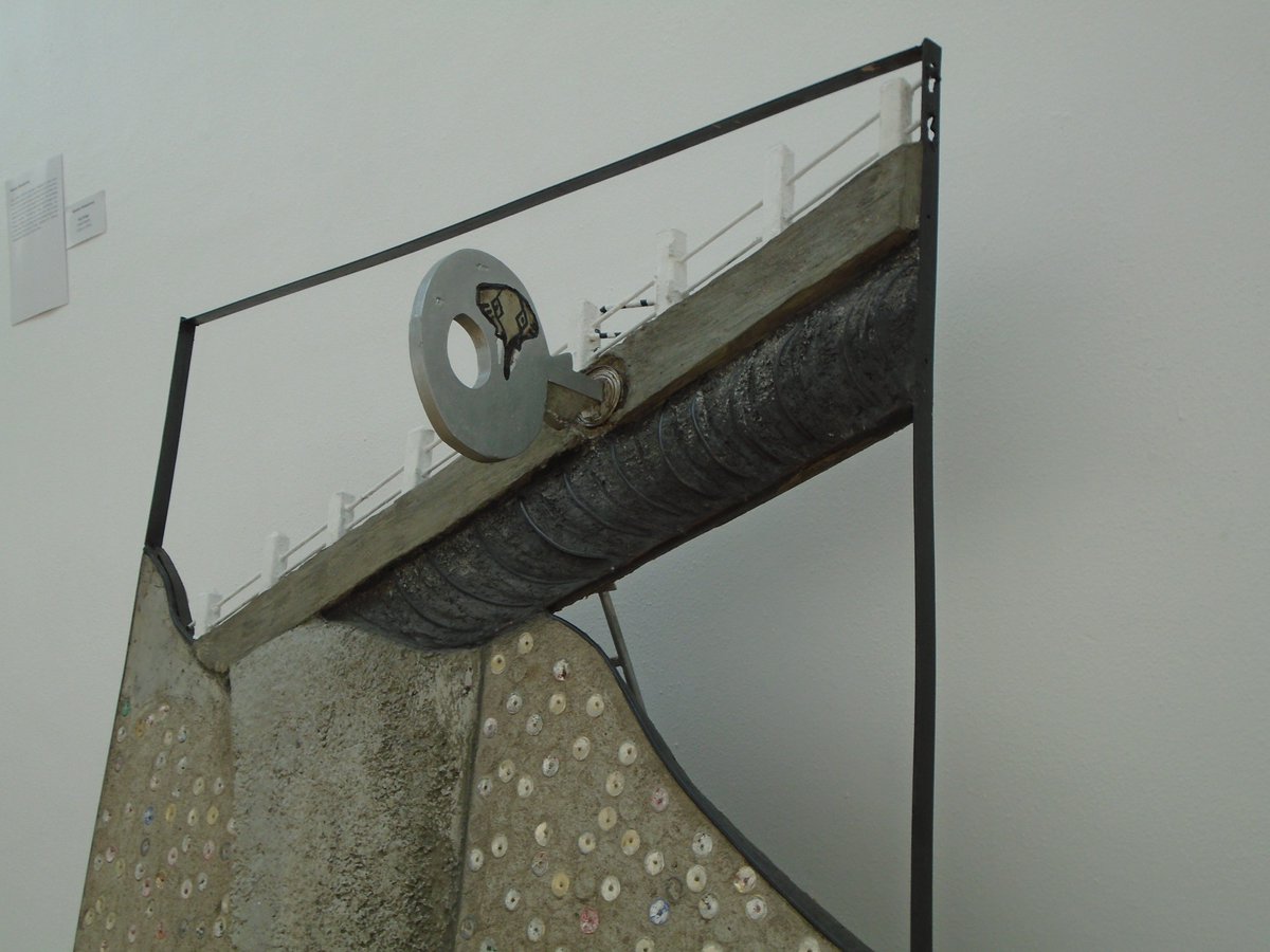 NatGalleryZimb's tweet photo. Key Bridge by Webster Mubayirenyi #ArchitecturalDesign from the @PPCImaginarium Zimbabwe show. Enter now at https://t.co/YOptpaKHvb
#BuildFromStrength https://t.co/8cCmZxCnpq
