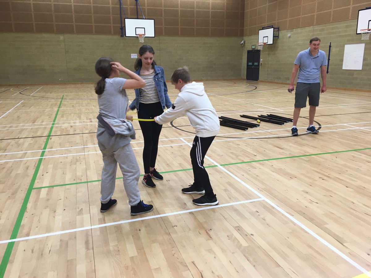 We worked on our problem solving and communication skills