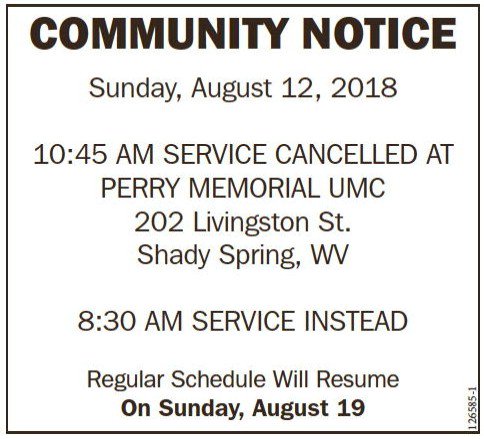 perrymemorial's tweet photo. for a Church Picnic / Dinner on the Grounds &amp; Worship Service. Bring a side dish or dessert &amp; join us, all other picnic items provided. At Rehoboth Church we will learn some history of early Methodism,  visit church museum &amp; celebrate communion using Bishop Asbury’s table #WVUMC https://t.co/8slq9RVj3T