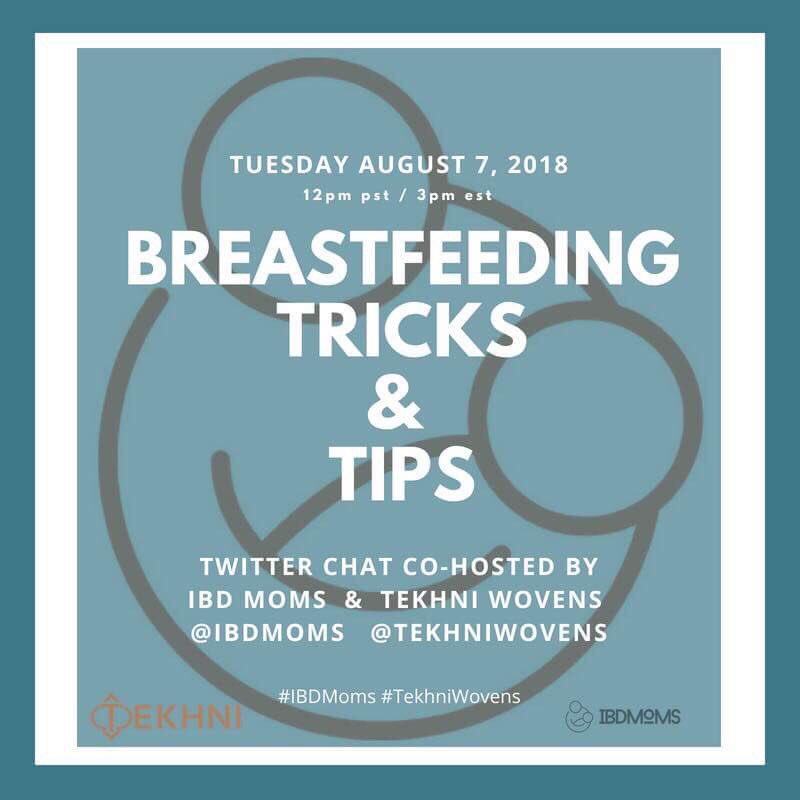 Happening today. Here. On Twitter. Come chat! <a href="/IBDMoms/">IBDMoms</a> <a href="/TekhniWovens/">Tekhni Wovens</a>