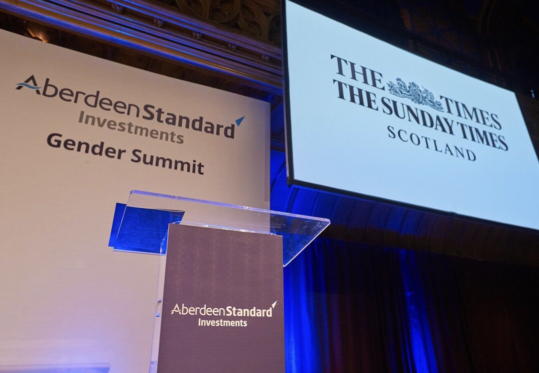 aberdeenInv_UK's tweet photo. Pick up a copy of tomorrow’s @thetimesscot to read all about our recent 2018 Gender Summit as part of a four page supplement. Well worth a read #ASIGenderSummit #ABetterBalance https://t.co/ytoK2UrLAU